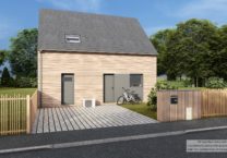 Maison+Terrain de 4 pièces avec 3 chambres à Le-Vivier-sur-Mer 35960 – 199700 € - DAJE-26-06-01-45