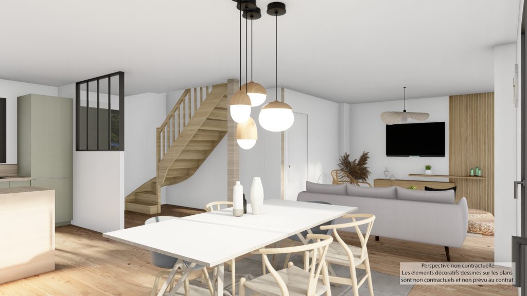 Maison+Terrain de 4 pièces avec 3 chambres à Le-Vivier-sur-Mer 35960 – 199700 € - DAJE-26-06-01-45