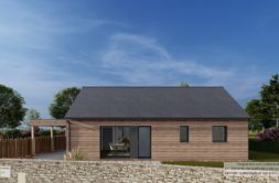Maison+Terrain de 3 pièces avec 2 chambres à Le-Vivier-sur-Mer 35960 – 225000 € - DAJE-26-06-08-42
