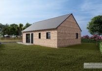 Maison+Terrain de 3 pièces avec 2 chambres à Le-Vivier-sur-Mer 35960 – 225000 € - DAJE-26-06-08-42