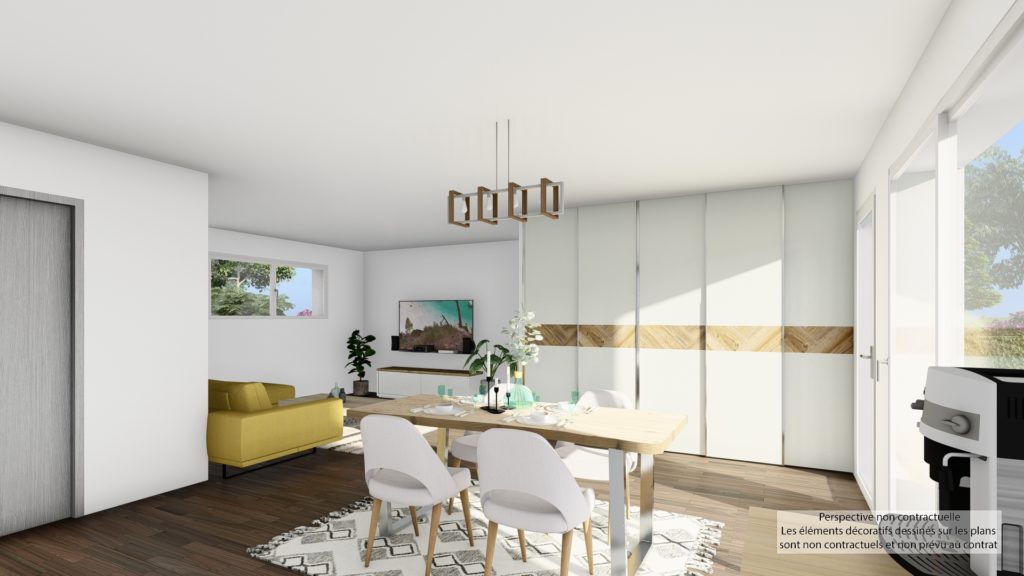 Maison+Terrain de 3 pièces avec 2 chambres à Le-Vivier-sur-Mer 35960 – 225000 € - DAJE-26-06-08-42