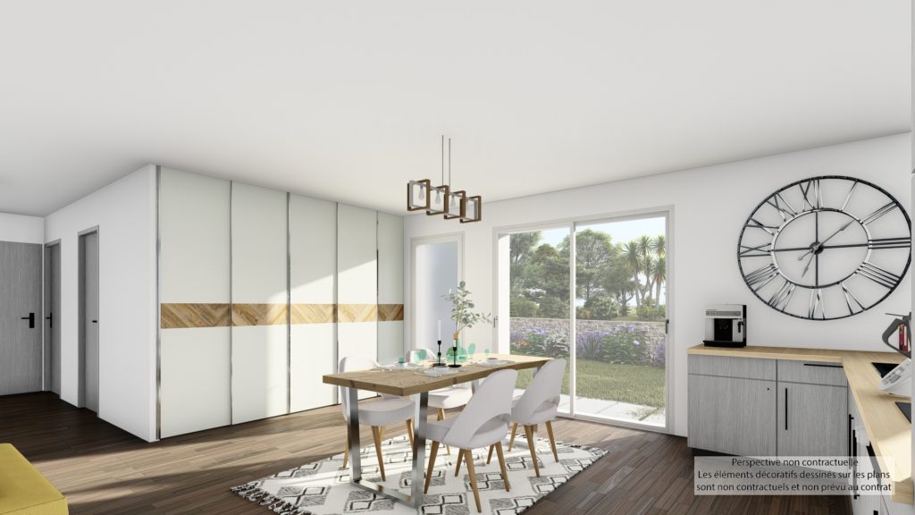 Maison+Terrain de 3 pièces avec 2 chambres à Le-Vivier-sur-Mer 35960 – 225000 € - DAJE-26-06-08-42