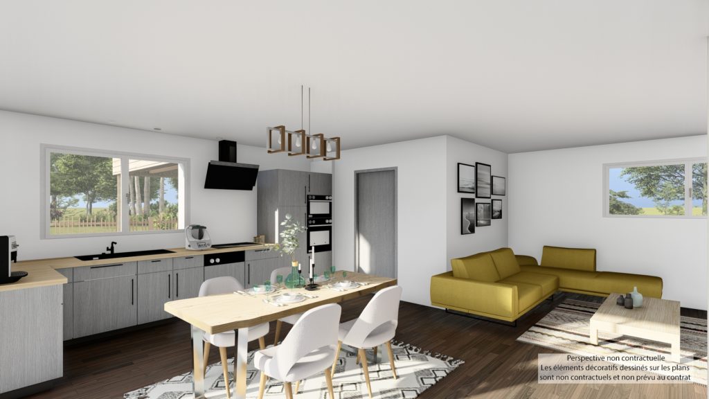 Maison+Terrain de 3 pièces avec 2 chambres à Le-Vivier-sur-Mer 35960 – 225000 € - DAJE-26-06-08-42