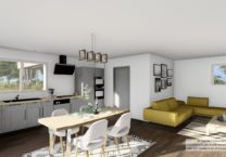 Maison+Terrain de 3 pièces avec 2 chambres à Le-Vivier-sur-Mer 35960 – 225000 € - DAJE-26-06-08-42