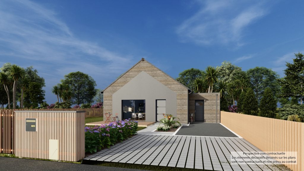 Maison+Terrain de 3 pièces avec 2 chambres à Saint-Guinoux 35430 – 241300 € - DAJE-26-05-26-46