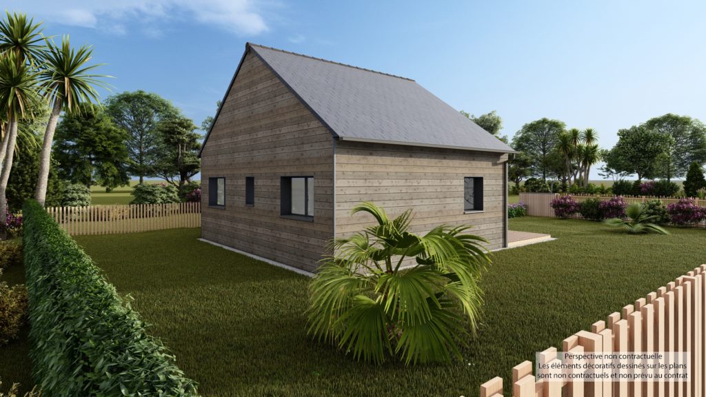 Maison+Terrain de 3 pièces avec 2 chambres à Saint-Guinoux 35430 – 241300 € - DAJE-26-05-26-46