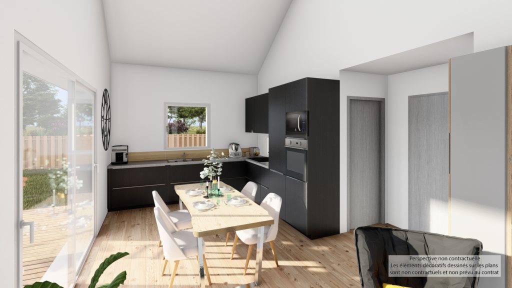 Maison+Terrain de 3 pièces avec 2 chambres à Saint-Guinoux 35430 – 241300 € - DAJE-26-05-26-46