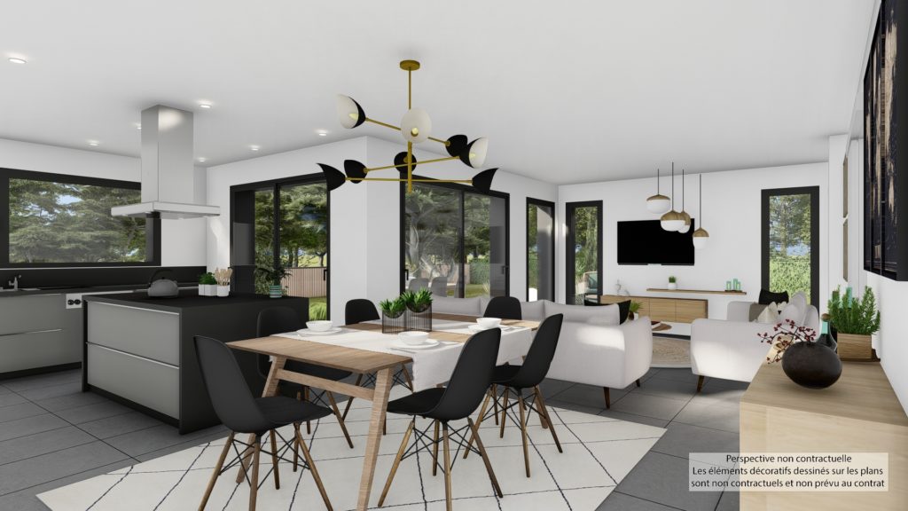 Maison+Terrain de 6 pièces avec 3 chambres à Santec 29250 – 452010 € - CDER-26-05-12-10