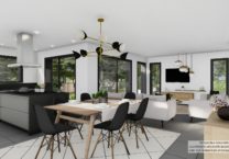 Maison+Terrain de 6 pièces avec 3 chambres à Santec 29250 – 452010 € - CDER-26-05-12-10