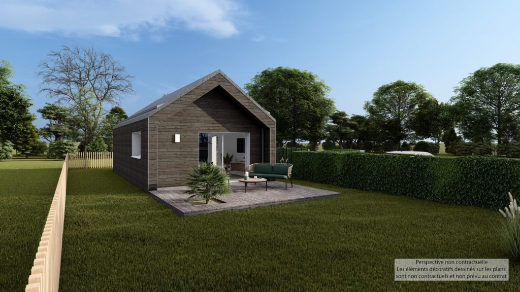 Maison+Terrain de 2 pièces avec 1 chambres à Roz-Landrieux 35120 – 148200 € - DAJE-26-06-15-34