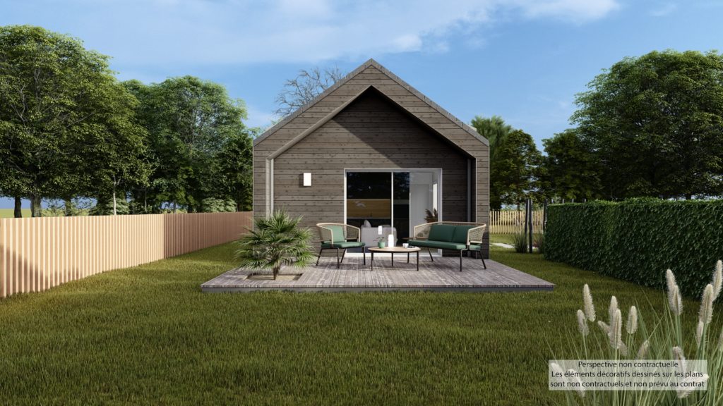 Maison+Terrain de 2 pièces avec 1 chambres à Roz-Landrieux 35120 – 148200 € - DAJE-26-06-15-34
