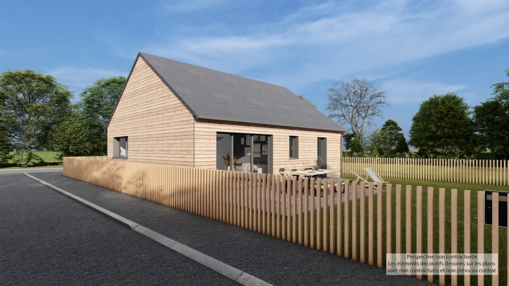 Maison+Terrain de 3 pièces avec 2 chambres à La-Fresnais 35111 – 231500 € - DAJE-26-06-08-25