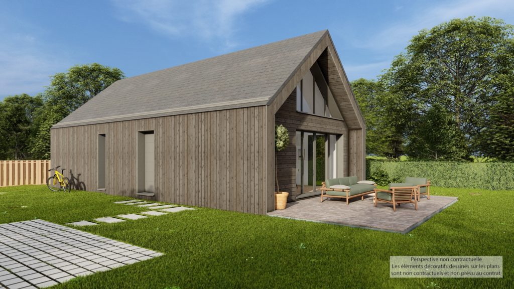 Maison+Terrain de 3 pièces avec 2 chambres à Henvic 29670 – 233500 € - CDER-26-06-16-12