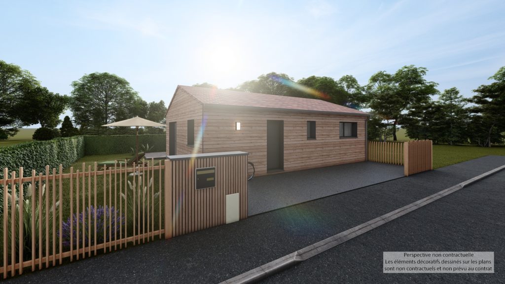 Maison+Terrain de 3 pièces avec 2 chambres à Saint-Pere-Marc-en-Poulet 35430 – 201000 € - DAJE-26-07-21-28