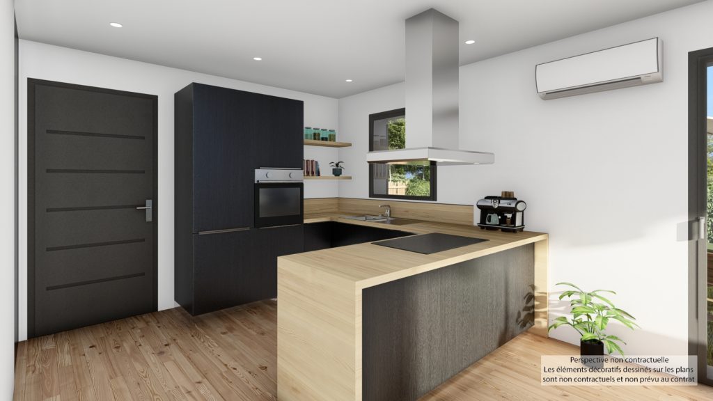 Maison+Terrain de 3 pièces avec 2 chambres à Saint-Pere-Marc-en-Poulet 35430 – 201000 € - DAJE-26-07-21-28