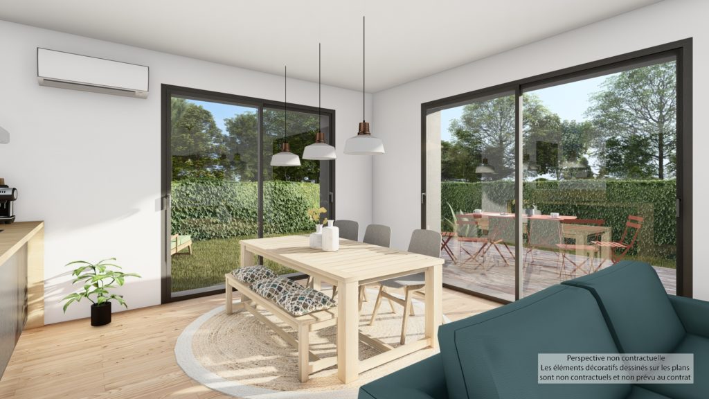 Maison+Terrain de 3 pièces avec 2 chambres à Saint-Pere-Marc-en-Poulet 35430 – 201000 € - DAJE-26-07-21-28