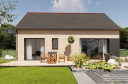 Maison+Terrain de 3 pièces avec 2 chambres à Chateaubourg 35220 – 229000 € - DIME-26-07-23-40