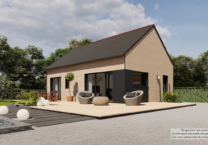 Maison+Terrain de 3 pièces avec 2 chambres à Romille 35850 – 218000 € - DIME-26-06-17-19