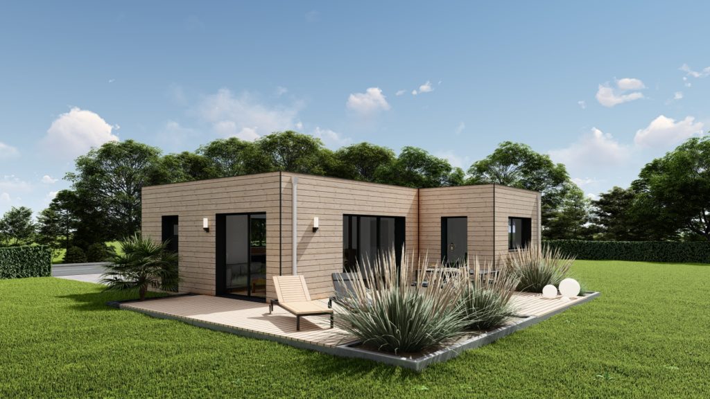 Maison+Terrain de 3 pièces avec 2 chambres à Tinteniac 35190 – 187500 € - DIME-26-06-17-25