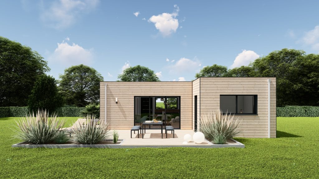 Maison+Terrain de 3 pièces avec 2 chambres à Tinteniac 35190 – 187500 € - DIME-26-06-17-25