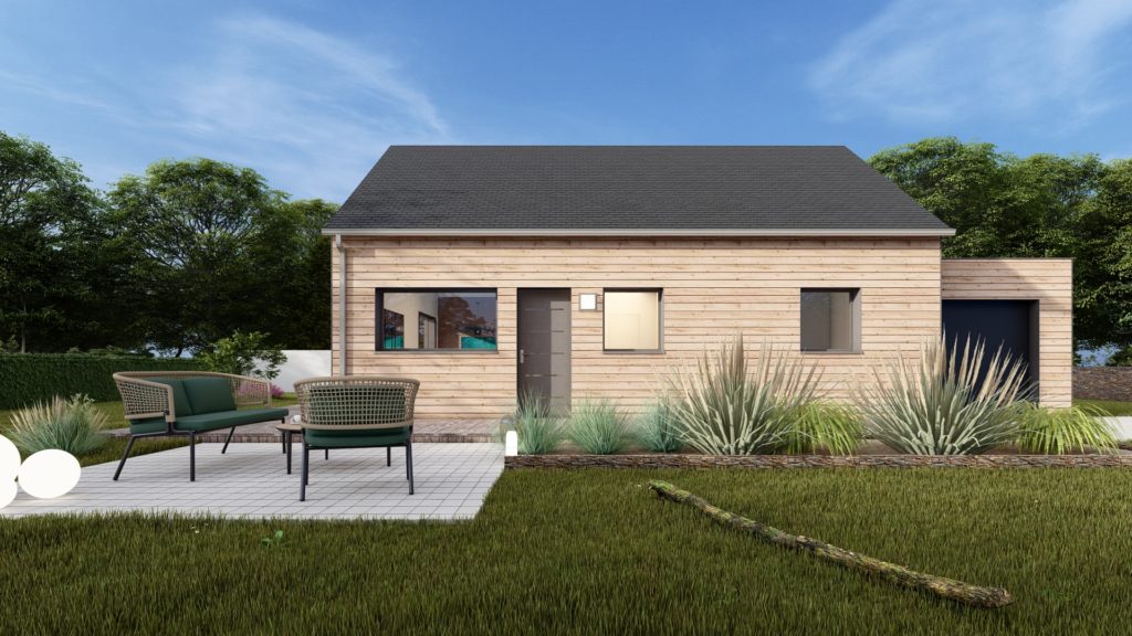 Maison+Terrain de 3 pièces avec 2 chambres à Brece 35530 – 235800 € - DIME-26-06-16-46