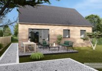 Maison+Terrain de 4 pièces avec 3 chambres à Tinteniac 35190 – 221000 € - DIME-26-06-16-147