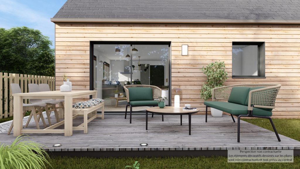 Maison+Terrain de 4 pièces avec 3 chambres à Tinteniac 35190 – 221000 € - DIME-26-06-16-147