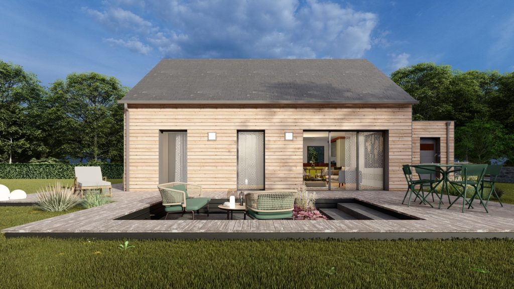 Maison+Terrain de 4 pièces avec 3 chambres à Dol-de-Bretagne 35120 – 239000 € - DIME-26-06-16-94