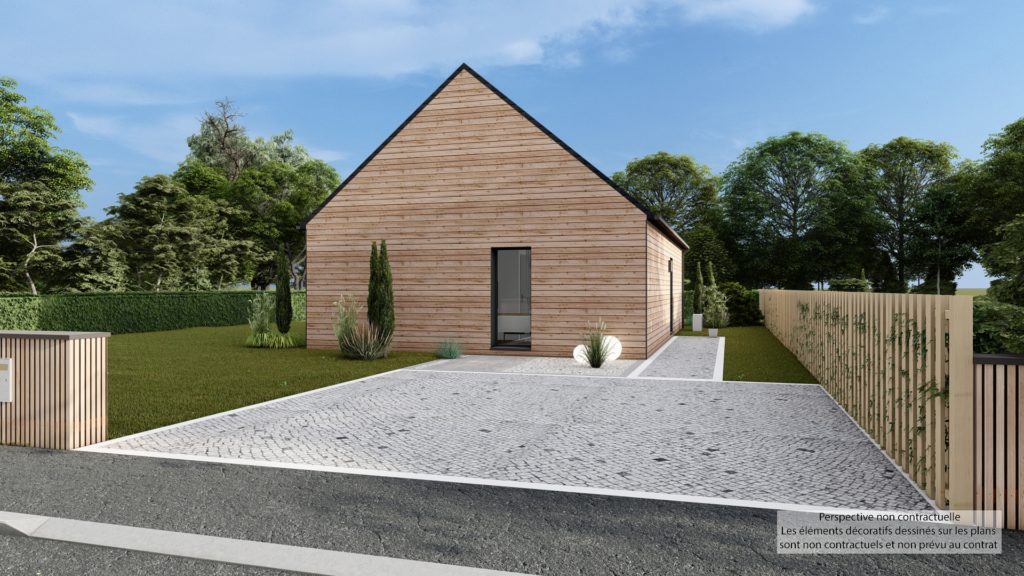 Maison+Terrain de 4 pièces avec 3 chambres à La-Bouexiere 35340 – 249000 € - DIME-26-06-16-98