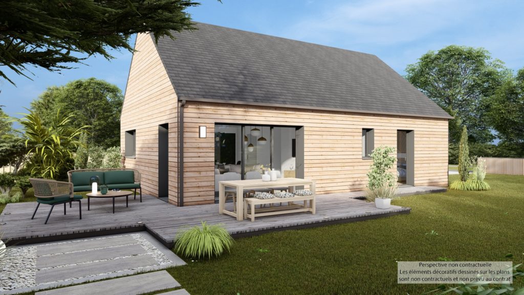 Maison+Terrain de 4 pièces avec 3 chambres à La-Bouexiere 35340 – 249000 € - DIME-26-06-16-98