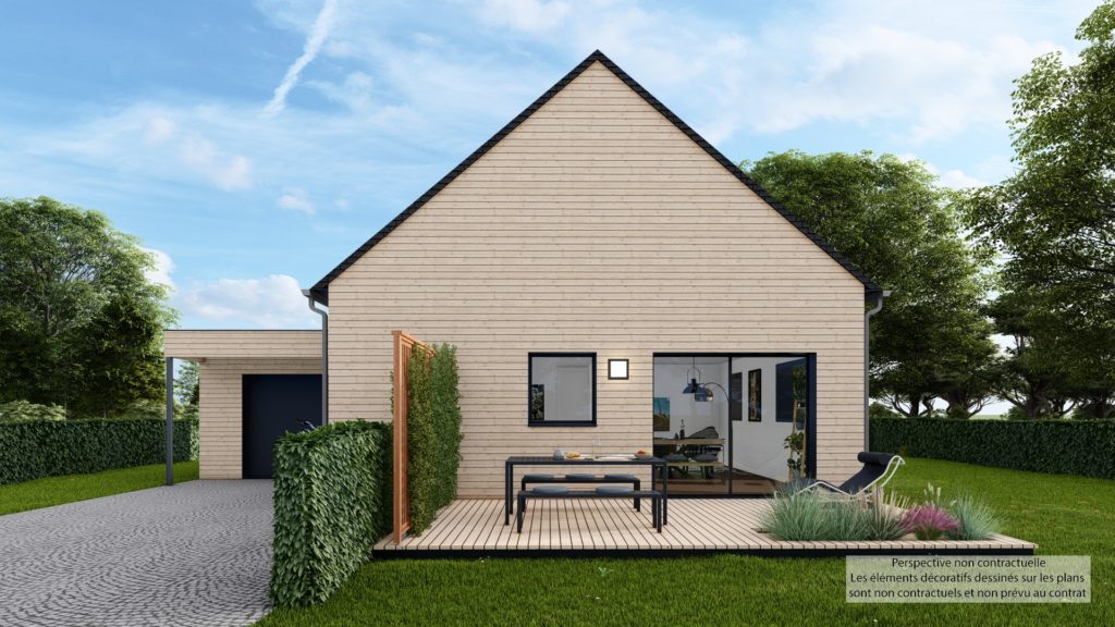 Maison+Terrain de 4 pièces avec 3 chambres à Chateaubourg 35220 – 326000 € - DIME-26-06-16-59