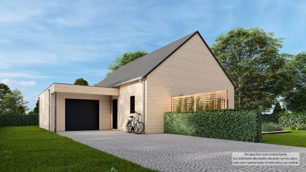 Maison+Terrain de 4 pièces avec 3 chambres à Chateaubourg 35220 – 326000 € - DIME-26-06-16-59