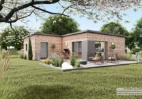 Maison+Terrain de 4 pièces avec 3 chambres à Saint-Aubin-d&rsquo;Aubigne 35250 – 235000 € - DIME-26-06-16-142