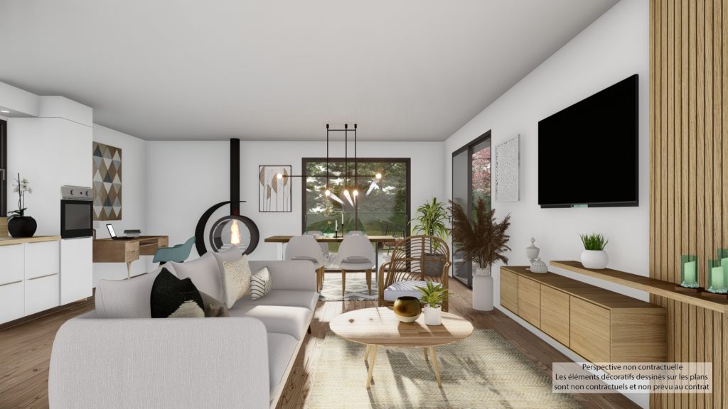Maison+Terrain de 4 pièces avec 3 chambres à Saint-Aubin-d&rsquo;Aubigne 35250 – 235000 € - DIME-26-06-16-142