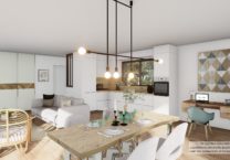 Maison+Terrain de 4 pièces avec 3 chambres à Saint-Aubin-d&rsquo;Aubigne 35250 – 235000 € - DIME-26-06-16-142