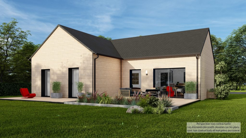 Maison+Terrain de 4 pièces avec 3 chambres à Vitre 35500 – 281000 € - DIME-26-06-16-155