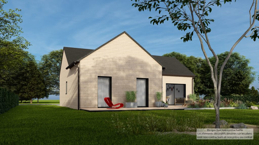 Maison+Terrain de 4 pièces avec 3 chambres à Vitre 35500 – 281000 € - DIME-26-06-16-155