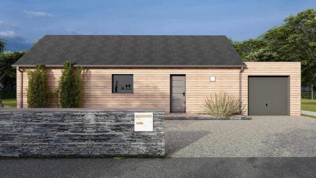 Maison+Terrain de 4 pièces avec 3 chambres à Romille 35850 – 284000 € - DIME-26-07-24-13
