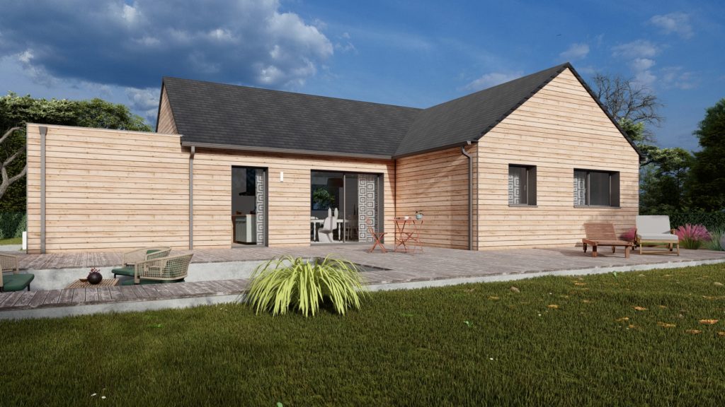 Maison+Terrain de 4 pièces avec 3 chambres à Romille 35850 – 284000 € - DIME-26-07-24-13