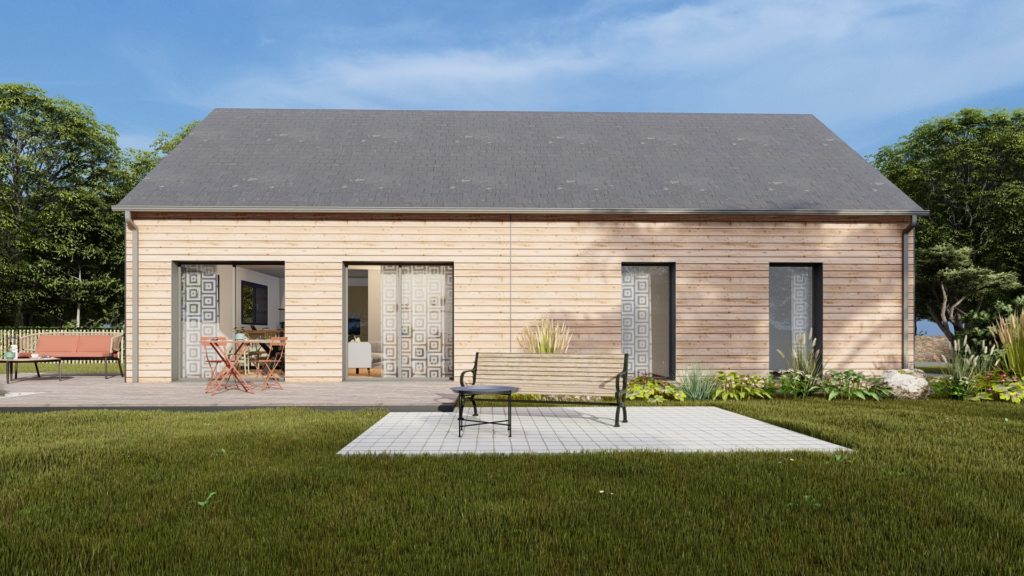 Maison+Terrain de 5 pièces avec 4 chambres à Domagne 35113 – 270950 € - DIME-26-06-16-162