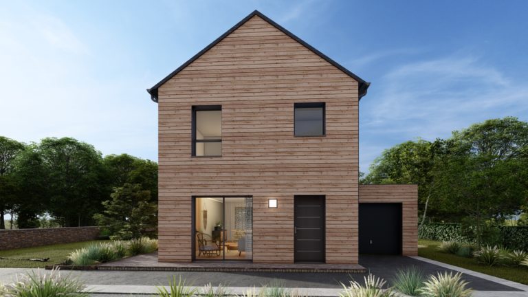 Maison+Terrain de 4 pièces avec 3 chambres à Vitre 35500 – 284000 € - DIME-26-07-24-40