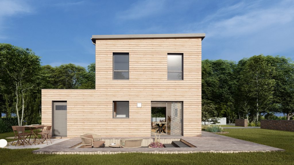 Maison+Terrain de 4 pièces avec 3 chambres à Tinteniac 35190 – 233000 € - DIME-26-06-17-27