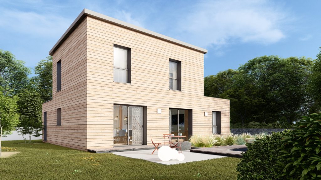 Maison+Terrain de 5 pièces avec 4 chambres à Melesse 35520 – 359500 € - DIME-26-06-17-17