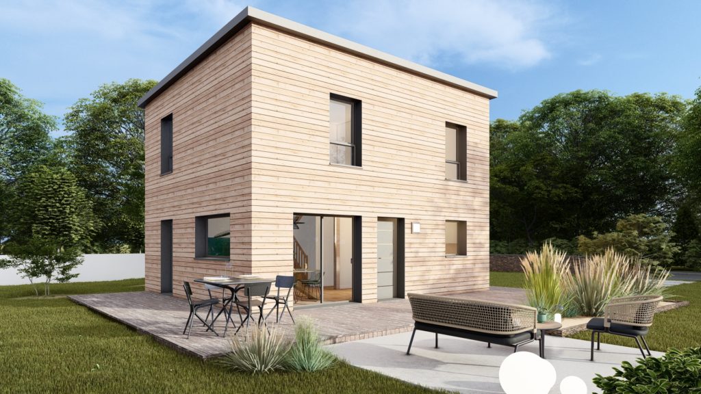 Maison+Terrain de 5 pièces avec 4 chambres à Tinteniac 35190 – 217300 € - DIME-26-06-17-26