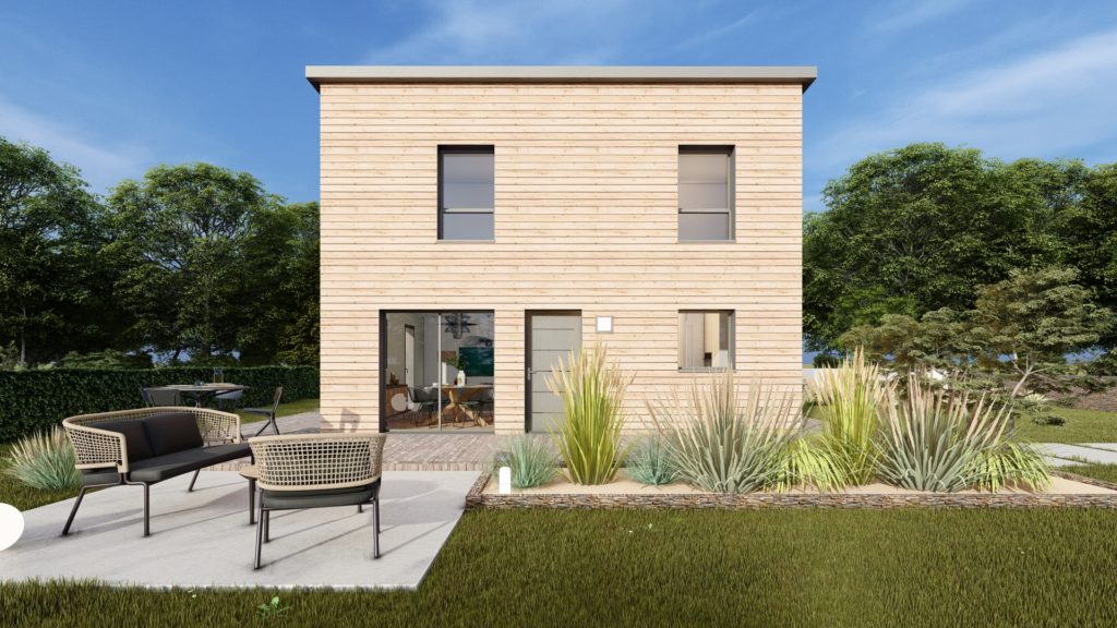 Maison+Terrain de 5 pièces avec 4 chambres à Tinteniac 35190 – 217300 € - DIME-26-06-17-26