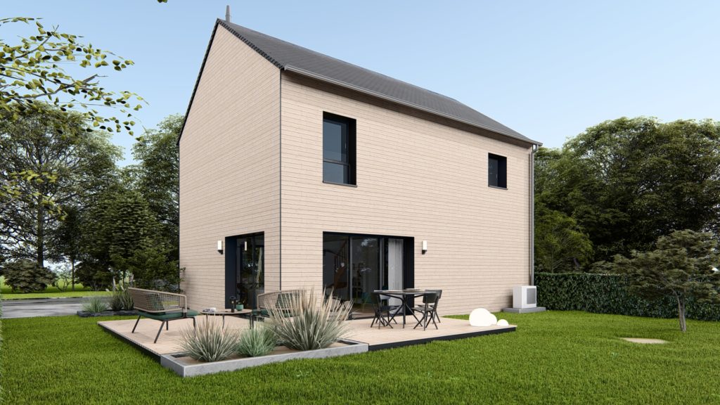 Maison+Terrain de 5 pièces avec 4 chambres à Chateaubourg 35220 – 275000 € - DIME-26-06-17-3