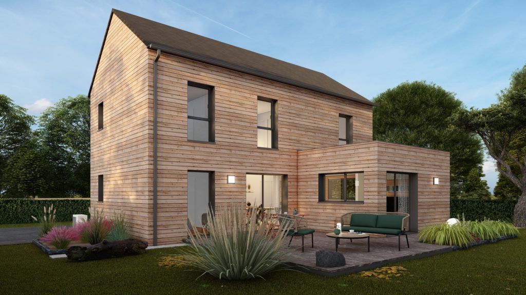 Maison+Terrain de 5 pièces avec 4 chambres à Chateaugiron 35410 – 327500 € - DIME-26-06-17-4