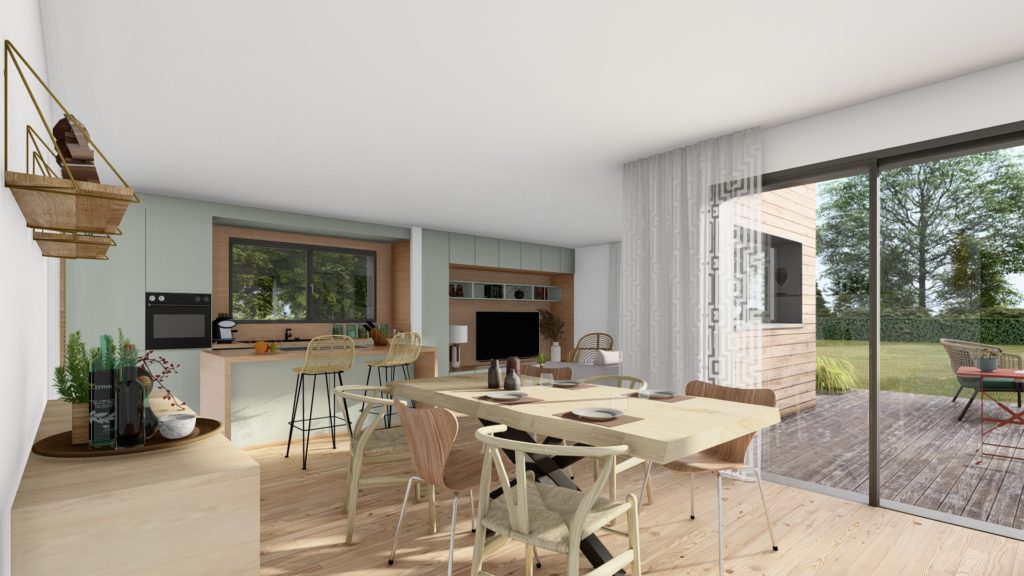 Maison+Terrain de 5 pièces avec 4 chambres à Chateaugiron 35410 – 327500 € - DIME-26-06-17-4
