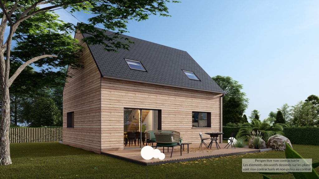 Maison+Terrain de 4 pièces avec 3 chambres à Dol-de-Bretagne 35120 – 257000 € - DIME-26-06-16-92