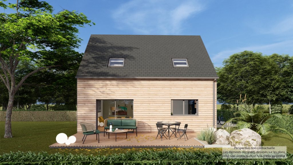 Maison+Terrain de 4 pièces avec 3 chambres à Dol-de-Bretagne 35120 – 257000 € - DIME-26-06-16-92